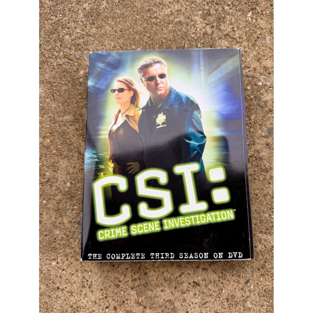 CSI Crime Scene Investigation The Complete Third Season DVD Box Set 2004 TV Show